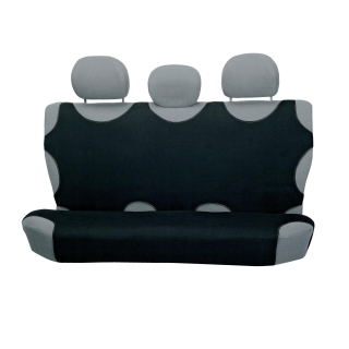 Autotričko na zadné sedadlá čierne