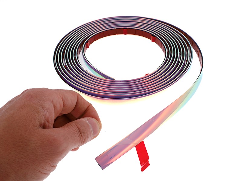 Lišta ozdobná rainbow 40mm dĺžka 5m