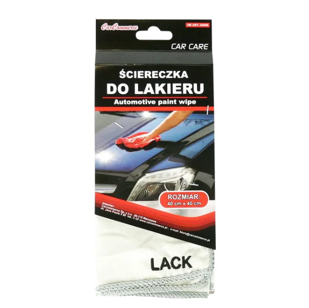 CarCommerce Utierka z mikrovlákna na Lak (40 x 40 cm)