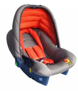 Detská sedačka Baby premium červená 0 - 13 kg