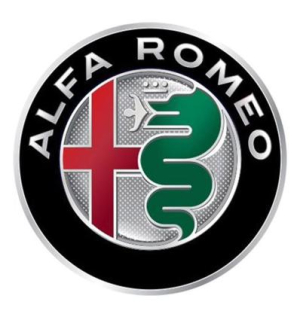 Logo na karoseriu ALFA ROMEO 74mm