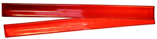 Reflexná páska 34cm červená