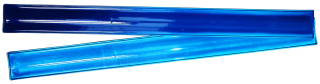 Reflexná páska 34cm modrá