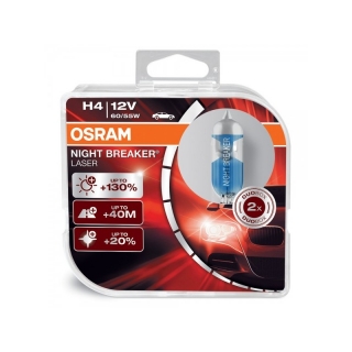  H4 OSRAM Night Breaker Laser +130% BOX 2ks