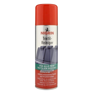 NIGRIN Textil-Reiniger aktívna čistiaca pena na poťahy 300 ml.