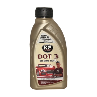 K2 DOT3 Brzdová kvapalina 500 ml.