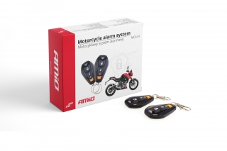 Alarm pre motocykle MCA14 s diaľkovými ovládačmi