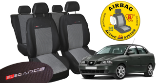 Presné poťahy SEAT Cordoba II r. 02-09 (štandard sedadlá)