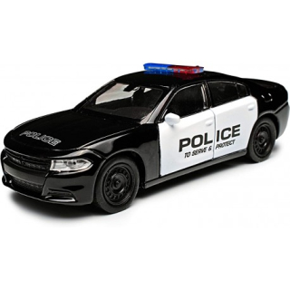 Kovový model auta - Nex 1:34 - 2016 Dodge Charger R/T (Police)