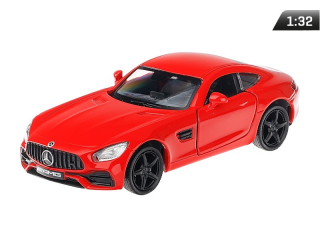 Kovový model auta - RMZ 1:32 - Mercedes AMG GT S (červená)