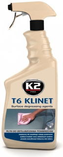 K2 - T6 KLINET odmasťovač a čistič povrchov 750 ml.