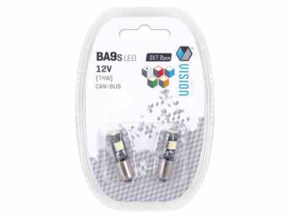 Led žiarovka VISION T4W BA9s 12V 3x 5050 SMD LED, CANBUS, biela, 2ks/bal.